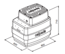 Cuve de relevage Calpeda Geo 230GXVM 25-8 + clapet anti retour